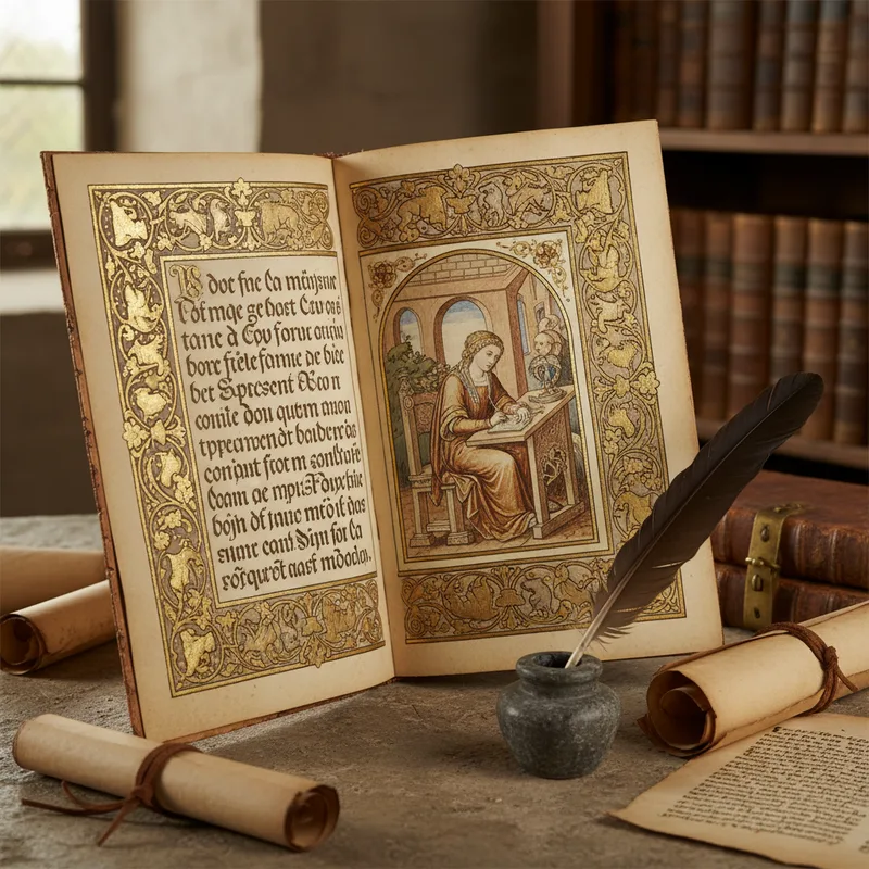 Les poètes du Moyen Âge : grandes figures et héritage de la poésie médiévale